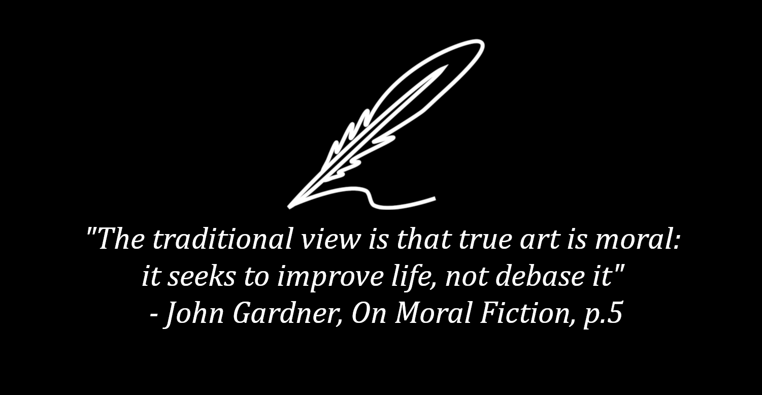 Warner House Press: Moral Fiction Banner